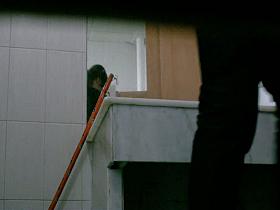 Innocent Asian girl in glasses stars in voyeur pissing video