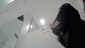 It is good this milf hides her fat body under cloths