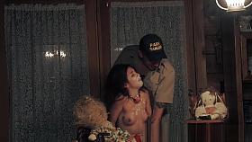 Stranded teen hardfucked and jizzed in mouth