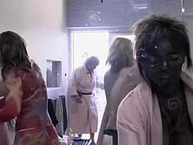 Group Shower in Sweden