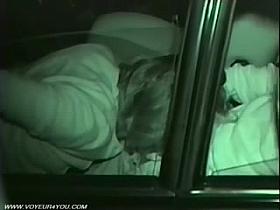 Amateur Couples Sex Inside Of The Car