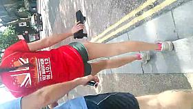 Londonperv's Candids 2014 - Following a Nice Arse & Legs