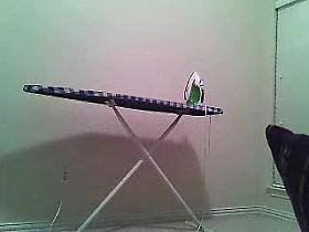 My husband on hidden cam heehee