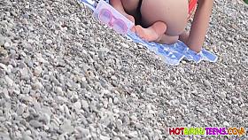 Round Tight Ass Teen Spycam Voyeur Beach