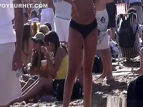 Blonde chick with great ass