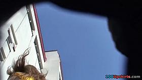 Precious redhead in denim