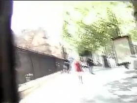 Stalking a bubble but under a skirt