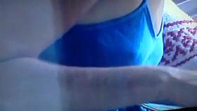 Braless downblouse pokies Milf voyuered