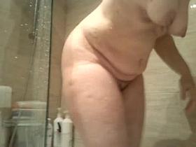 My wife Shower 8-6-14