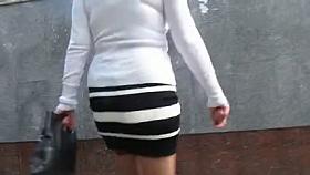 Upskirt Stockings with garter belt