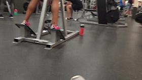 Hot milf at the gym in spandex part 3