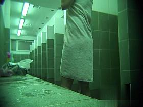 Hidden cameras in public pool showers 693
