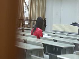 Voyeur pissing vids with brunette girl