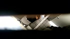 Chick is pissing, while a cam is filming