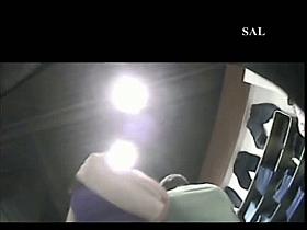 Obscene quick upskirt shot of teen babe