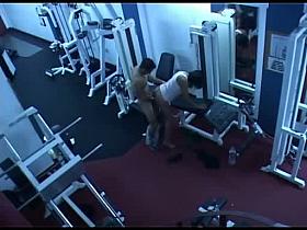 Hidden camera in gym