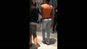 Wobbling grey cheeks