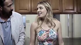 Creepy uncle chokes and fucks brothers teen daughter!