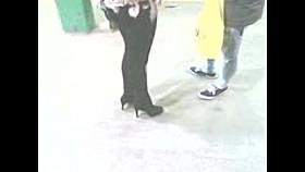 High Heels Suede Boots & Leggings