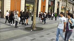 Fabulous butt, the shortest shorts ever seen!