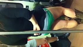 Ass on Subway