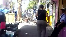 Amazing booty-Latina woman