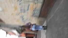 Linda rubia con gran culo