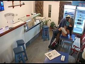 Spying vid from store