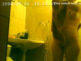 hidden shower video105