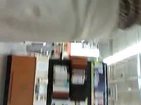 Upskirt of flirty milf 1