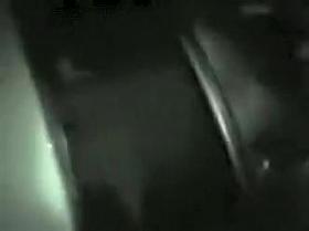 Stranger&rsquo;s cumshot on a naughty dogging wife at night