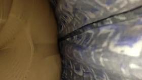 Fat ass Milf up skirt