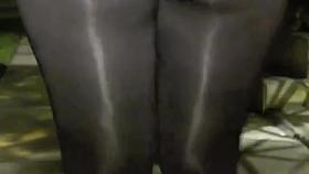 Ass In Shiny Spandex
