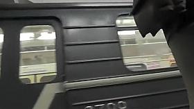 Amazing upskirt of a young milf