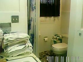 BBW Wife getting in shower