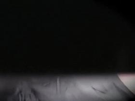 Girl in black skirt sitting and showing amateur upskirt