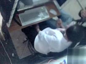 Horny boss seduces his female secretary