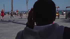 Curvy petite Euro babe on the streets