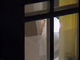 Voyeuring thru the window of the medical office