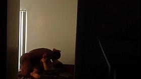 Black Guy Fucks Asian Girl on Hidden Cam