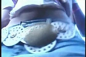 belly dancing upskirt ass on display of a very sexy hot babe