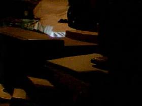 Husband Undressing for nightly ritual