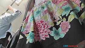 Only the hottest upskirt xxx with skinny woman