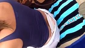 Mostrando la tanga en Mexico #01