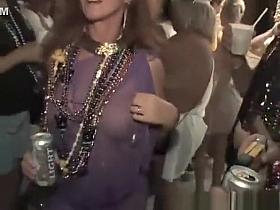 Flash tits in public