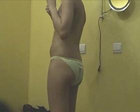 Hidden Cam Tanning Room #5