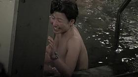 Hottest Asian beauty laughing naked in the sauna pool nri085 00