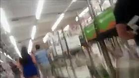 Good upskirts in the store with amateur hotties