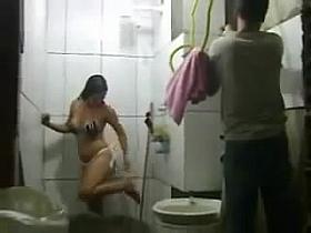 Private voyeur clip is showing a beautiful chick