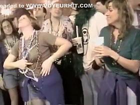 Exhibitionist women flashing their boobs